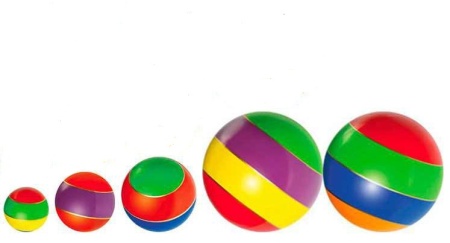 Купить Мячи резиновые (комплект из 5 мячей различного диаметра) в Котельникове 